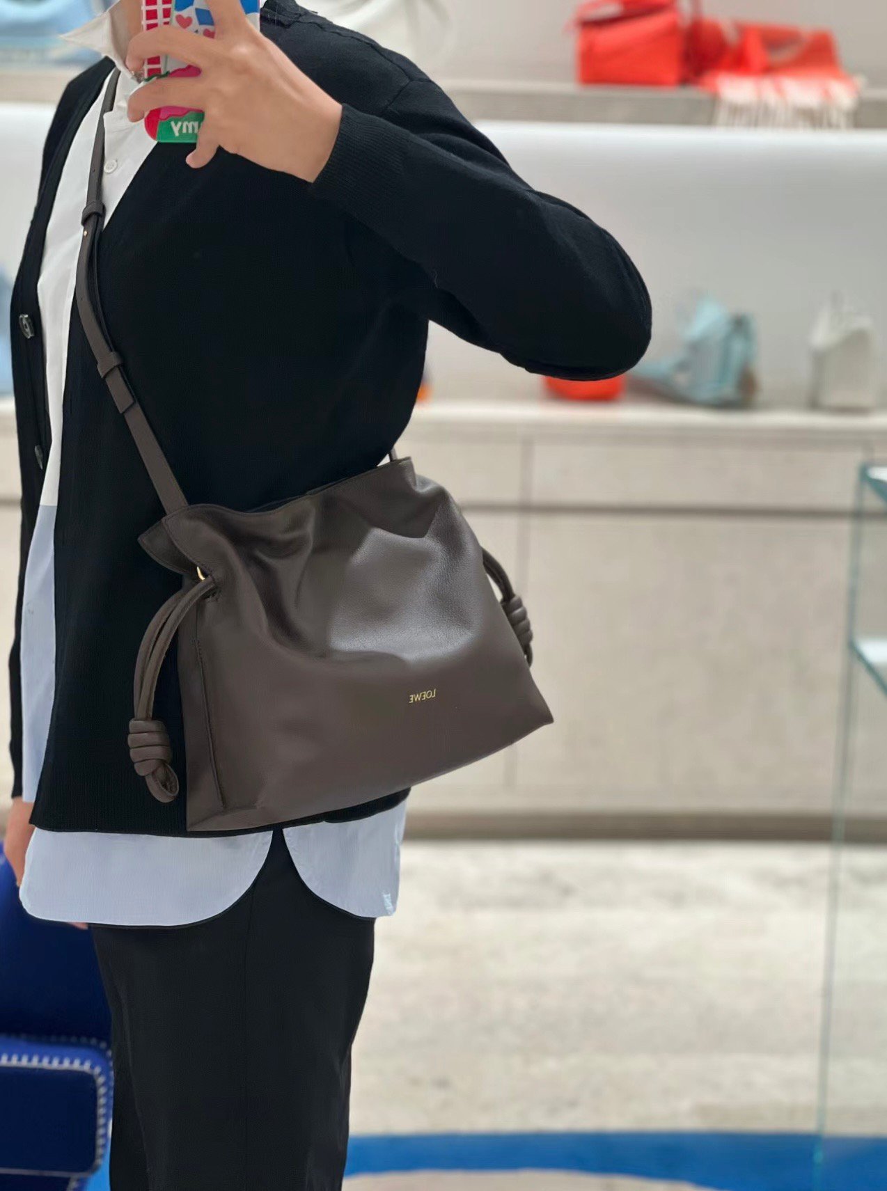 로에베 플라멩코 미디엄백