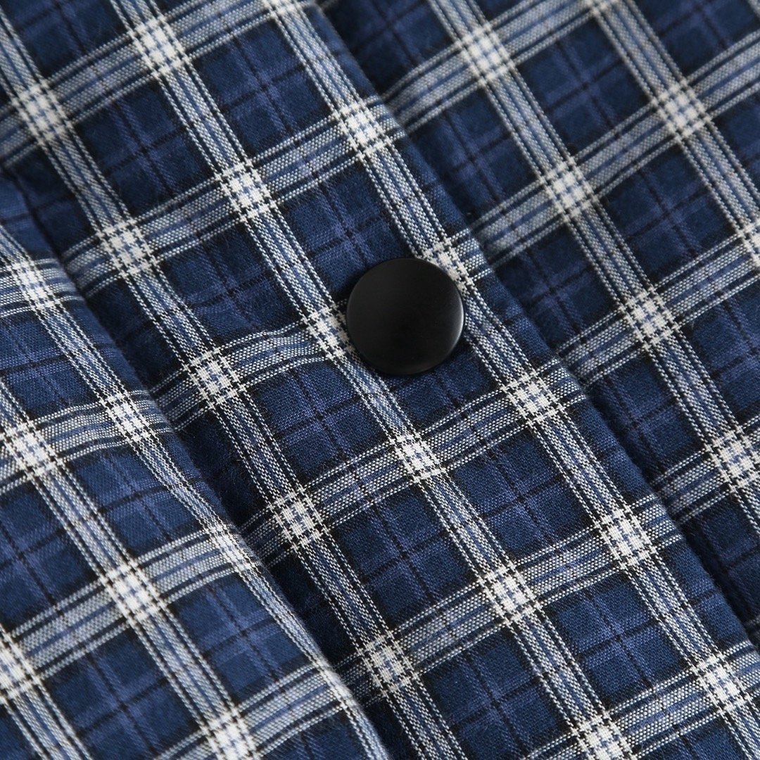 미우미우 리버서블 Flannel 플란넬 다운 재킷 - 이미지 15